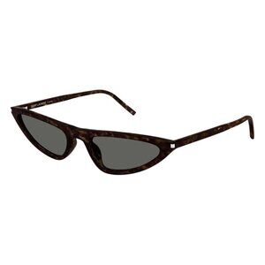 NEW SAINT LAURENT SUNGLASSES SL703 002 HAVANA WOMEN CAT EYE EYEWEAR SL 703 002